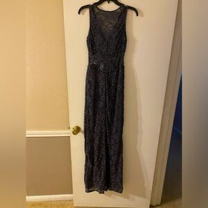 An elegant Prom or ball dress.
